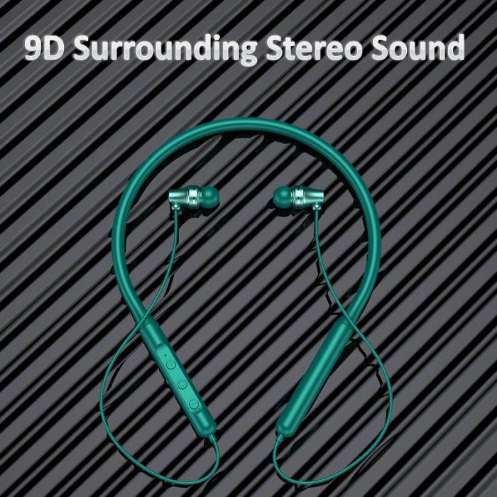 Comfortable silicone super bass stereo headset oem mobile earphones bt5.0 wireless headphones