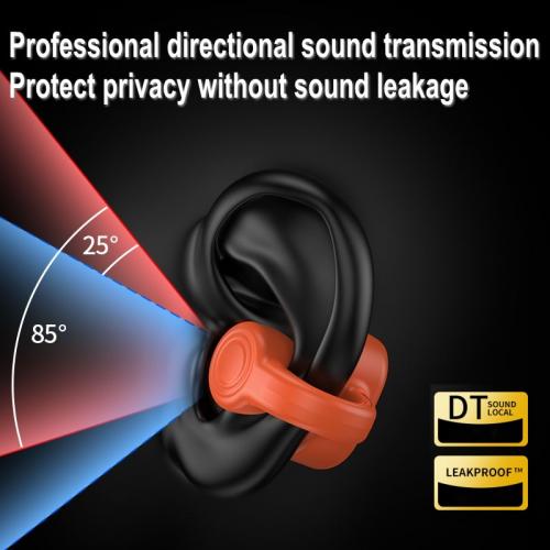 Open sound ear clip wireless bluetooth tws headset led power display 7 hours long playtime