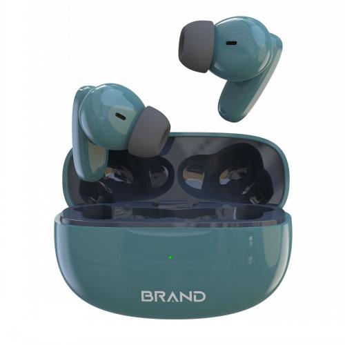 Private mold wireless sport earbuds bluetooth 5.3 touch control earphone with dual microphone ENC TWS