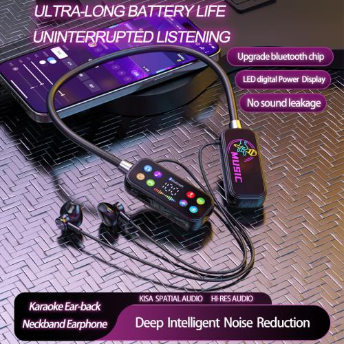 Wireless Neckband Bluetooth Earphone