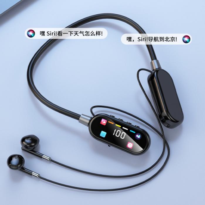 Wireless Neckband Bluetooth Earphone
