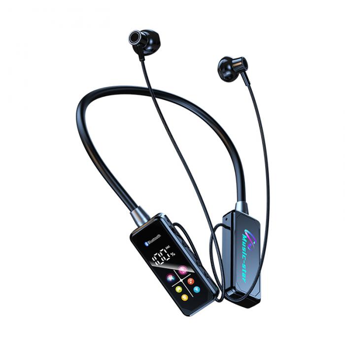 Wireless Neckband Bluetooth Earphone