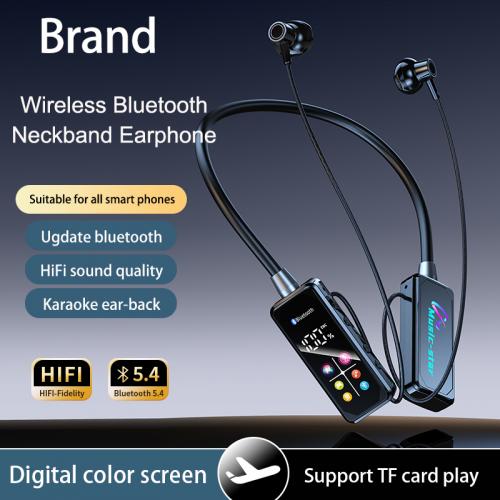Wireless Neckband Bluetooth Earphone