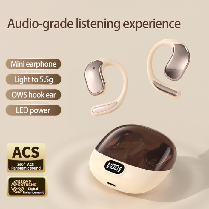 OWS Open Wearable Stereo Wireless Bluetooth Earbuds