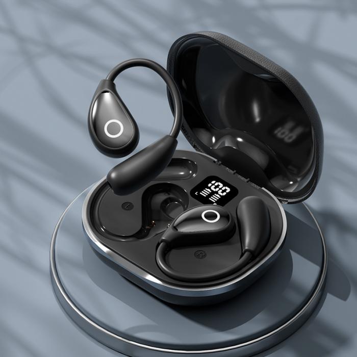 2025 AI Translation Earphone New Leather Texture OWS